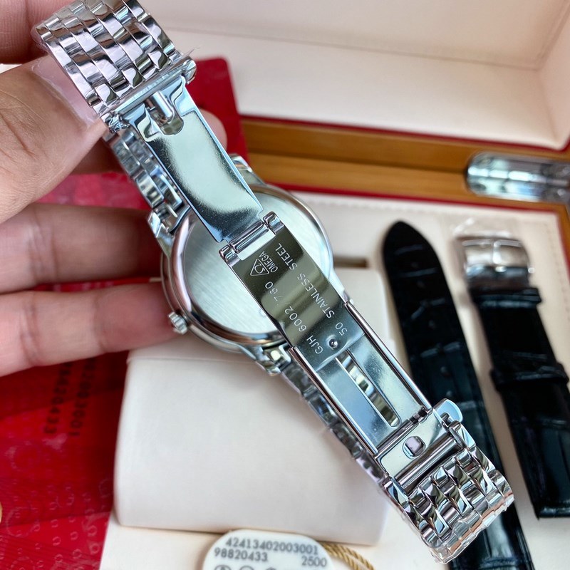 Omega De Ville Tourbillon Men's Business Replica Watch Elegant Design-8