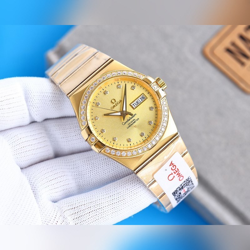 Omega Constellation Double Eagle Men's Replica Watch Timeless Classic Quality-2