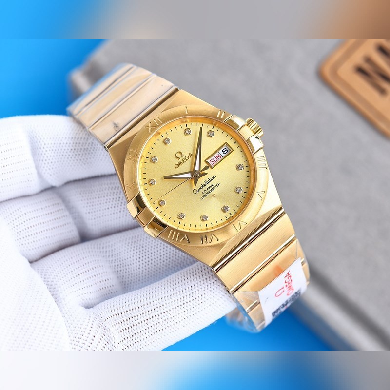 Omega Constellation Double Eagle Men's Replica Watch Timeless Classic Quality-4