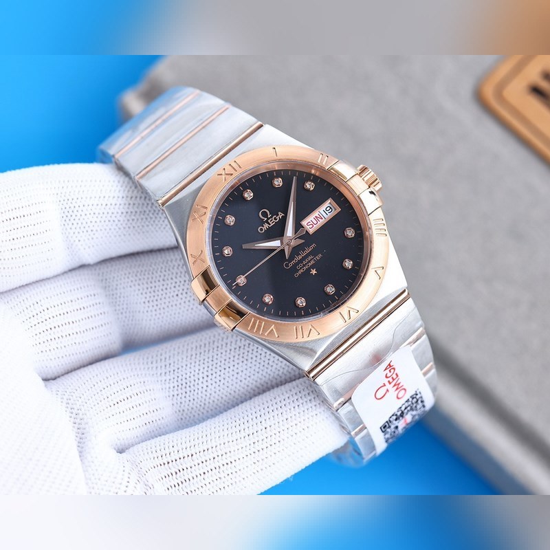 Omega Constellation Double Eagle Men's Replica Watch Timeless Classic Quality-6