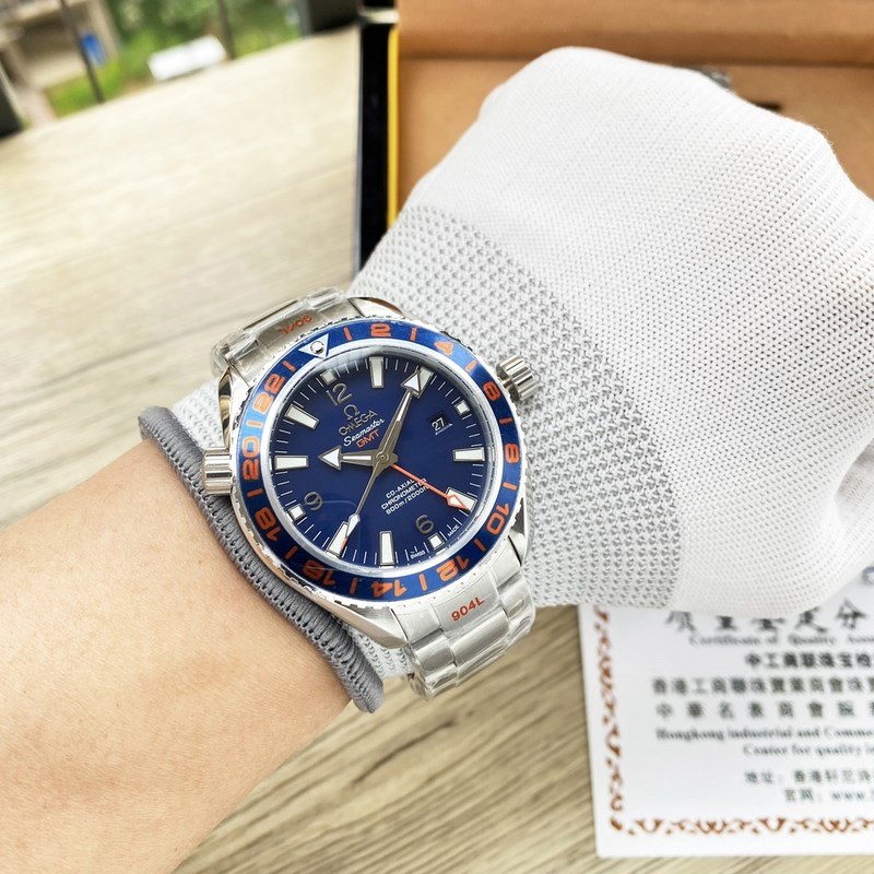 Omega Seamaster 600m Dive Replica Watch Four-Needle 24-Hour Movement-4