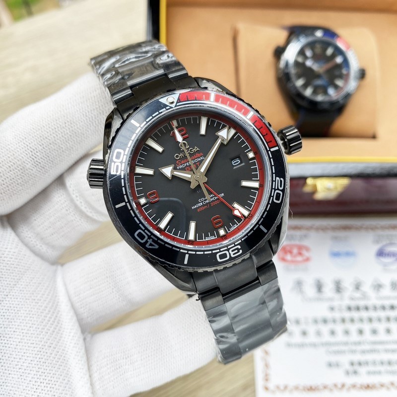 Omega Seamaster 600m Diver's Replica Watch Four-Needle 24-Hour Movement-3