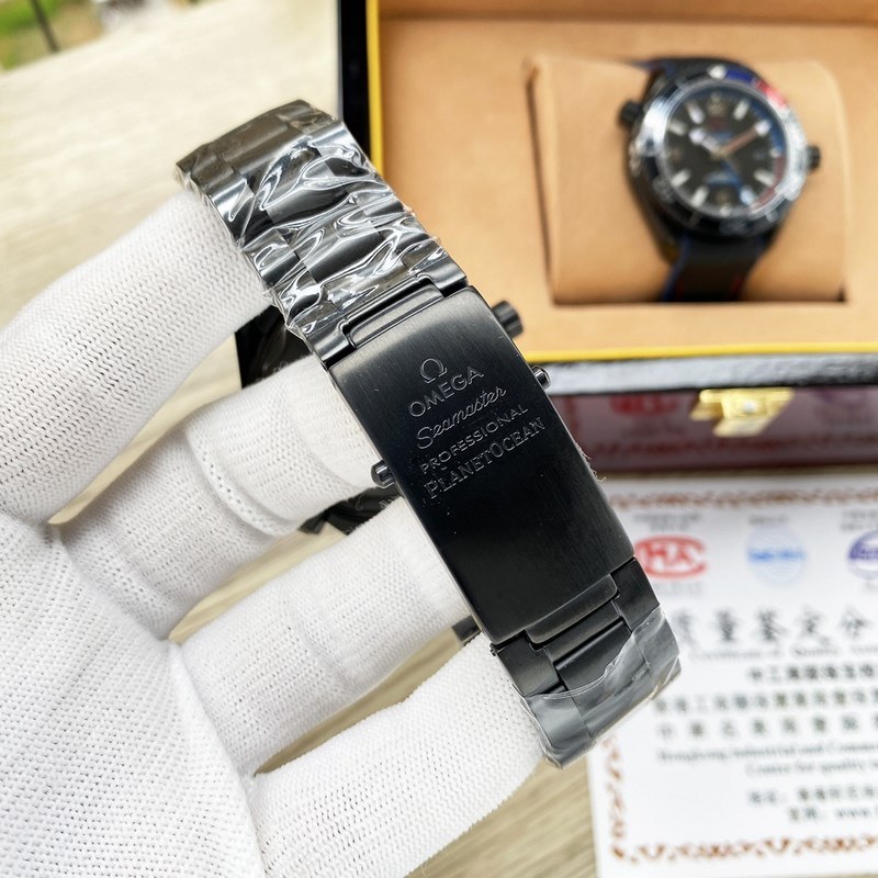 Omega Seamaster 600m Diver's Replica Watch Four-Needle 24-Hour Movement-8