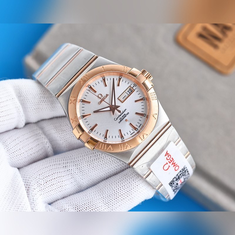 Omega Constellation Double Eagle Men's Classic Replica Watch Timeless Elegance-4