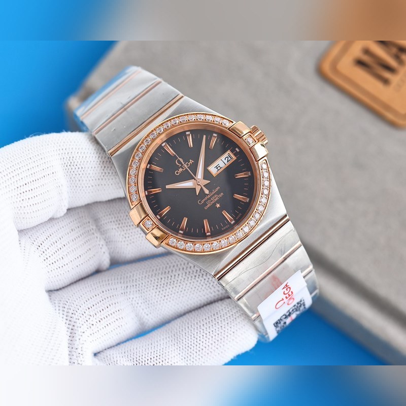 Omega Constellation Double Eagle Men's Classic Replica Watch Timeless Elegance-5