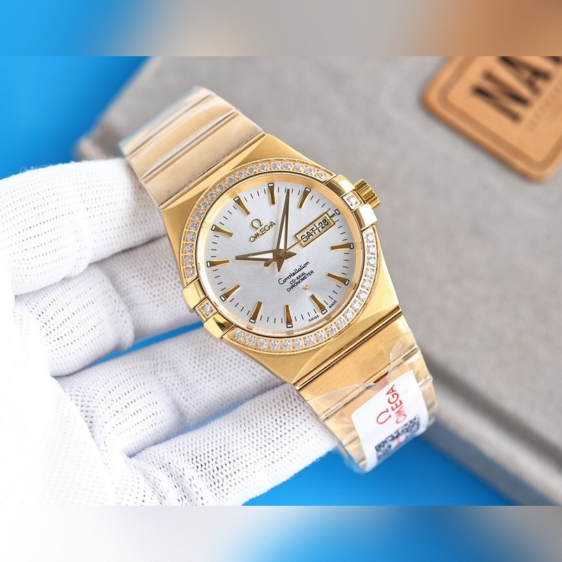 Omega Constellation Double Eagle Men's Classic Timepiece Timeless Quality-5