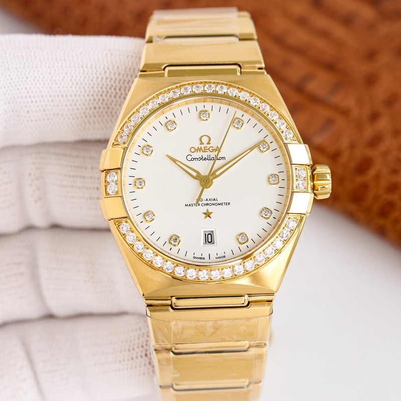 Omega Constellation Men's Replica Watch 39mm Fifth Generation-4