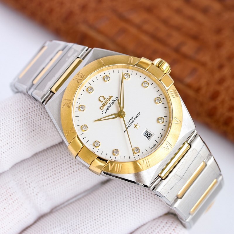 Omega Constellation Series Men's Replica Watch 39mm Fifth Generation-2