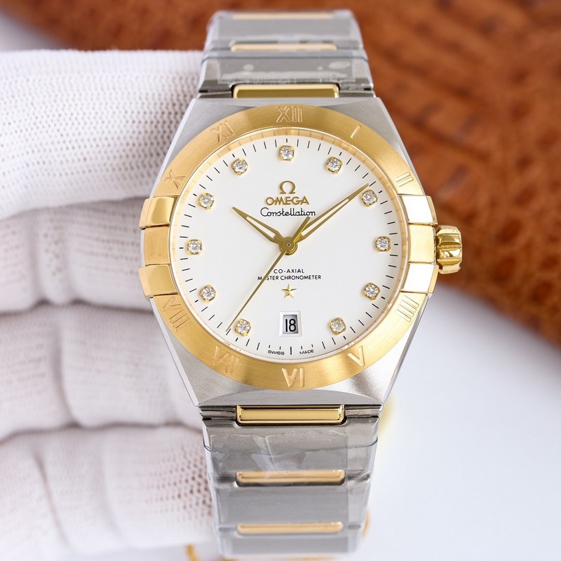 Omega Constellation Series Men's Replica Watch 39mm Fifth Generation-4