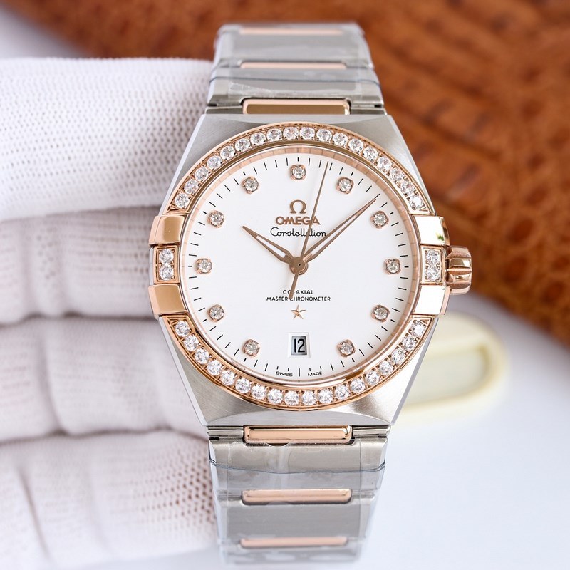 Omega Constellation Men's Replica Watch 39mm Fifth Generation-4
