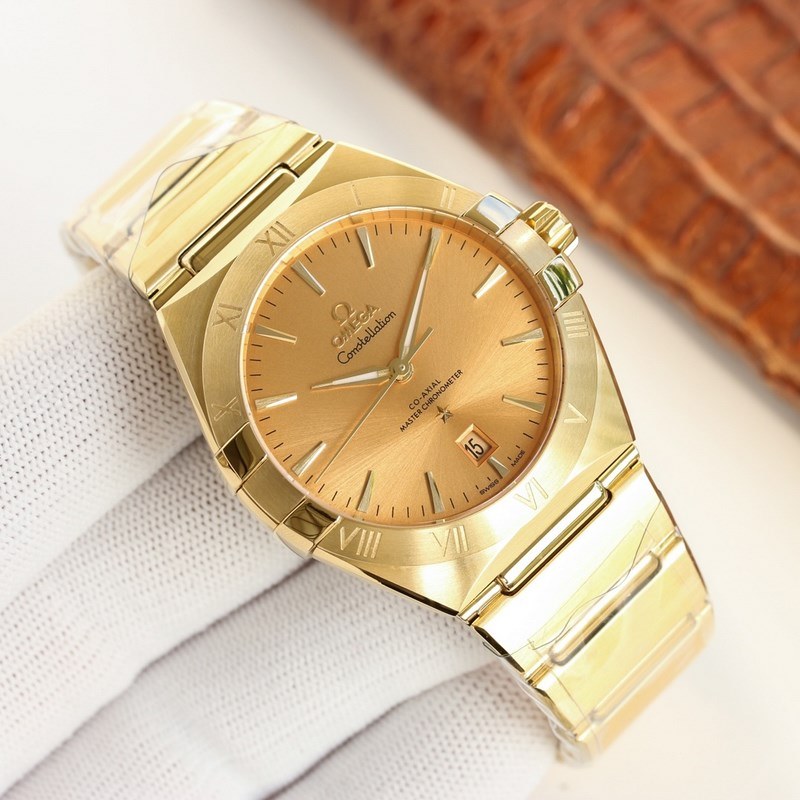 Omega Constellation Series Men's Replica Watch 39mm 5th Generation Quality Timepiece-2