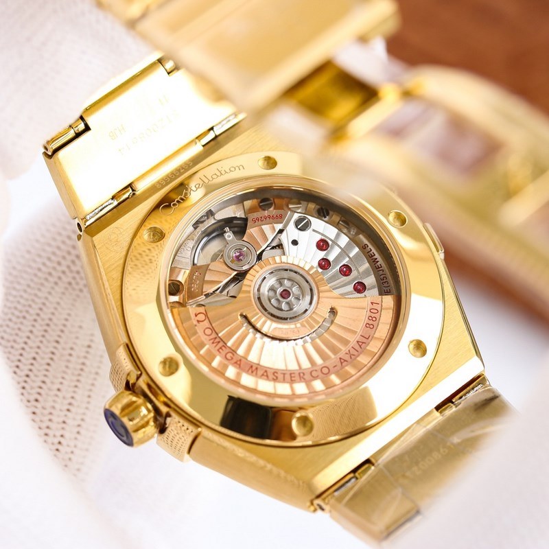 Omega Constellation Series Men's Replica Watch 39mm 5th Generation Quality Timepiece-3