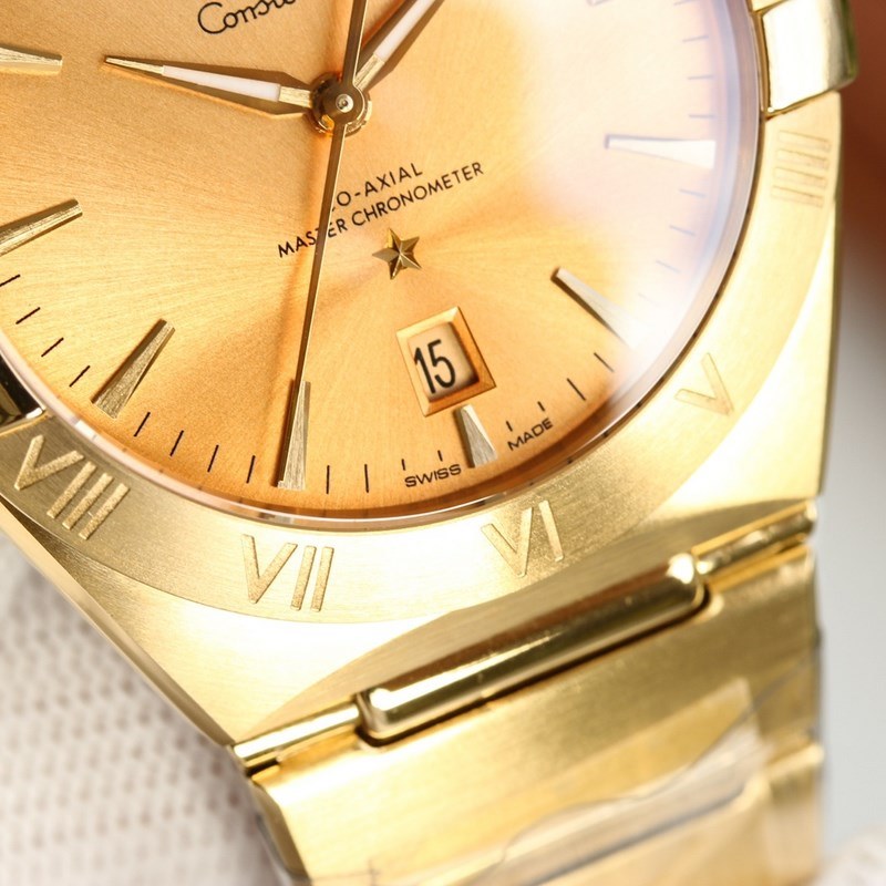 Omega Constellation Series Men's Replica Watch 39mm 5th Generation Quality Timepiece-6