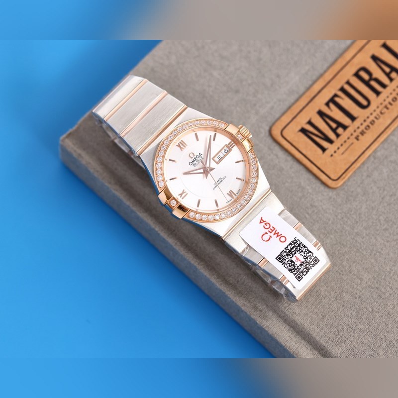 Omega Constellation Double Eagle Series Men's Classic Replica Watch Timeless Elegance-3