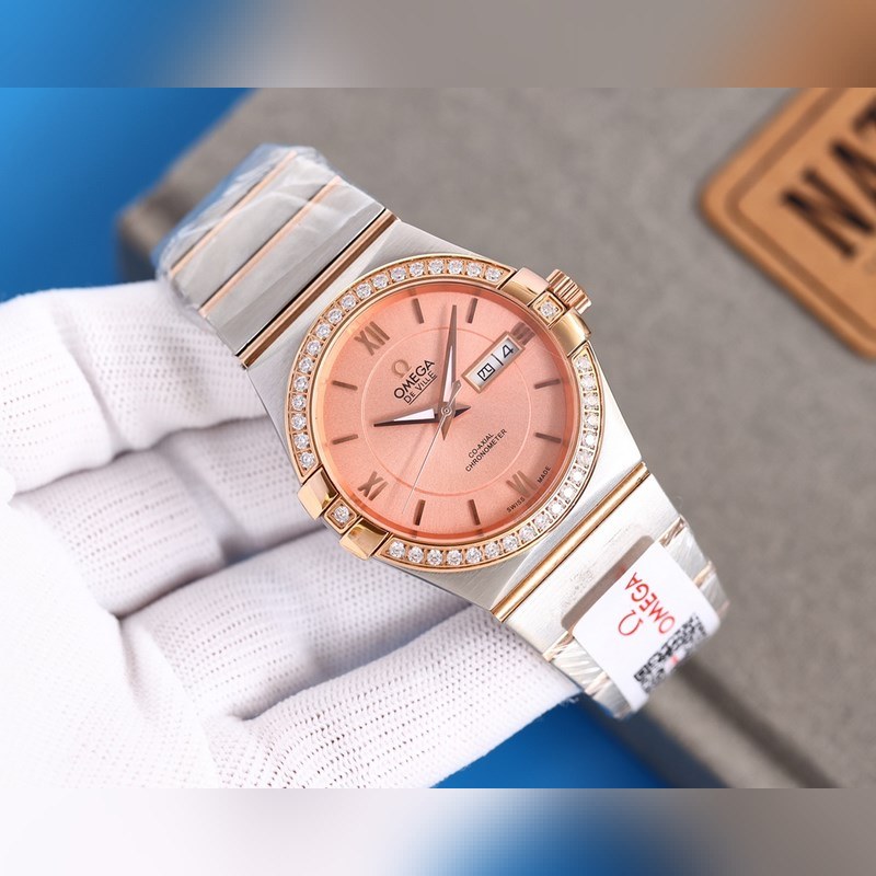 Omega Constellation Double Eagle Series Men's Classic Replica Watch Timeless Elegance-4