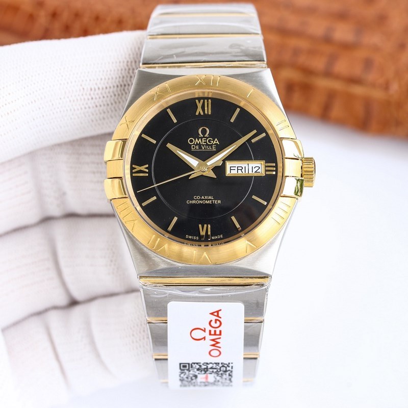 Omega Constellation Men's Classic Double Eagle Series Eternal Quality-2