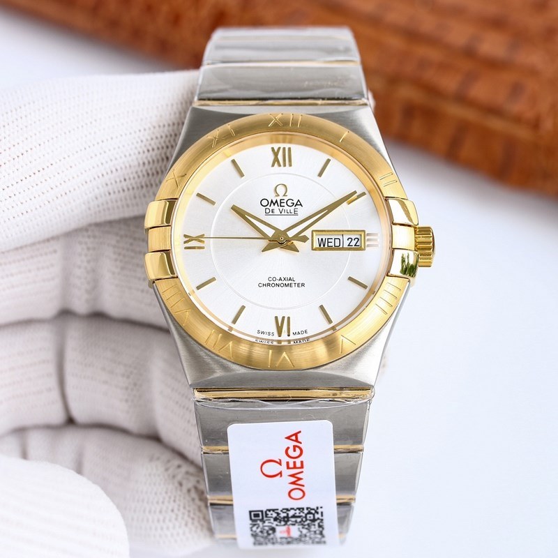 Omega Constellation Men's Classic Double Eagle Series Eternal Quality-3