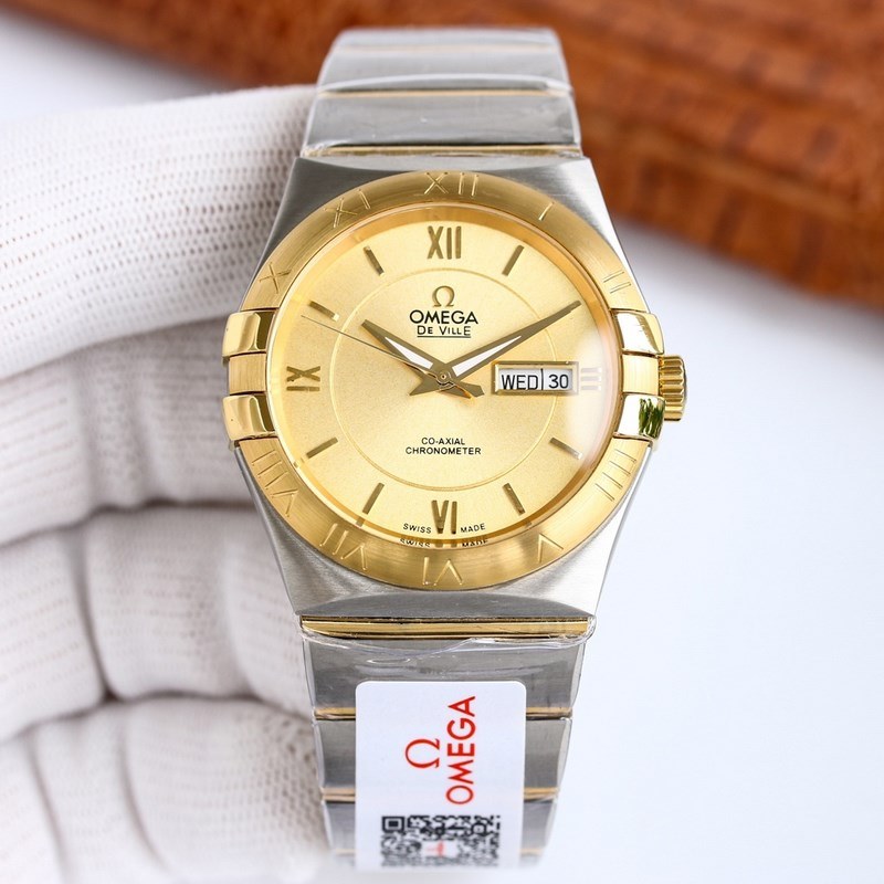 Omega Constellation Men's Classic Double Eagle Series Eternal Quality-4