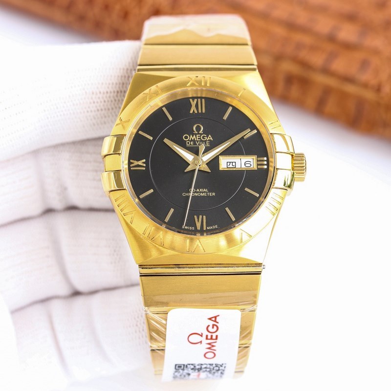 Omega Constellation Men's Classic Double Eagle Series Eternal Quality-5