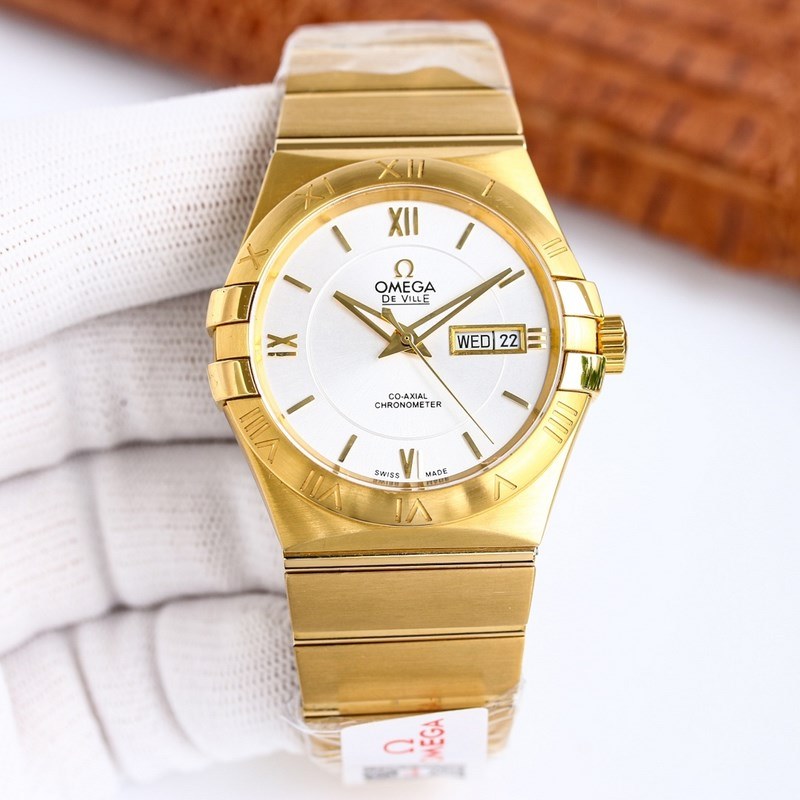 Omega Constellation Men's Classic Double Eagle Series Eternal Quality-6