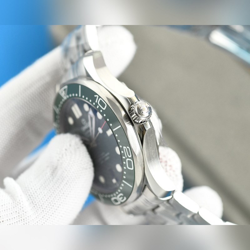 Omega New Green Seamaster Premium Quality Timepiece-5