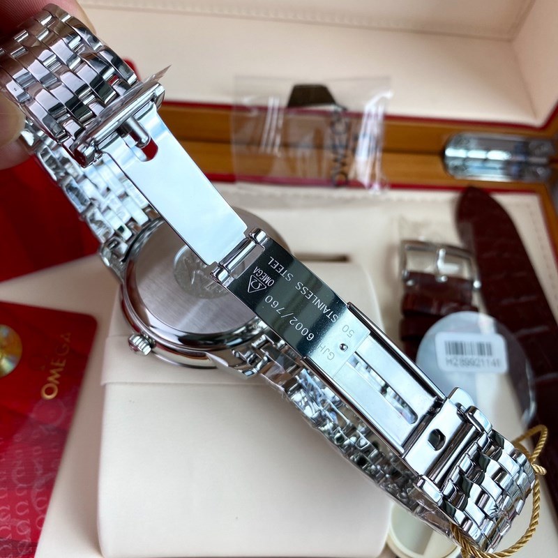 Omega De Ville Butterfly Series Men's Replica Watch 39.5mm Elegant Business Style-4