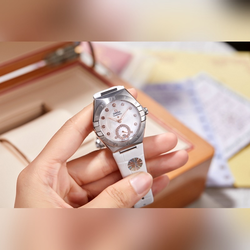 Omega Constellation Women's Replica Watch 5th Generation New Release Quality-3
