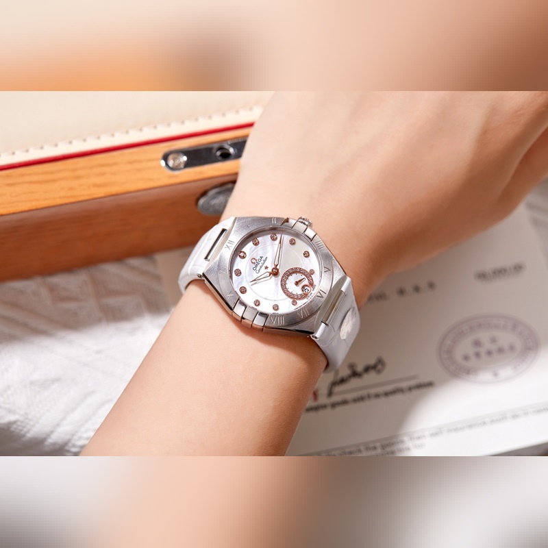 Omega Constellation Women's Replica Watch 5th Generation New Release Quality-5