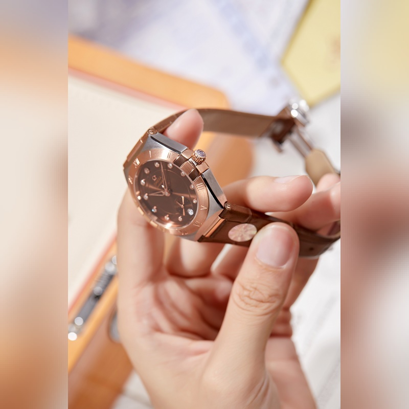 Omega Constellation 5th Gen Women's Replica Watch Elegant Quality Timepiece-3