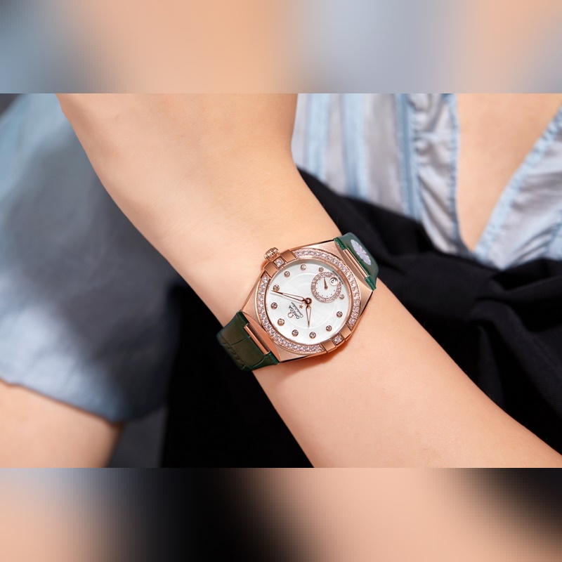 Omega Constellation 5th Gen Women's Replica Watch Elegant Quality Timepiece-4
