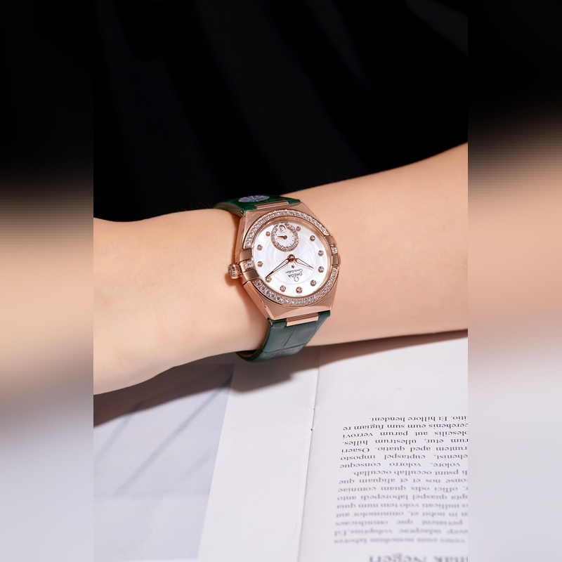Omega Constellation 5th Gen Women's Replica Watch Elegant Quality Timepiece-5