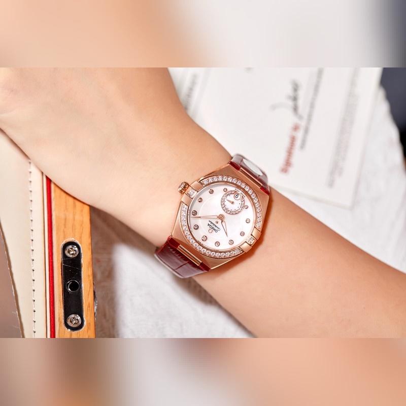 Omega Constellation Women's Replica Watch Fifth Generation Premium Quality and Elegant Design-4