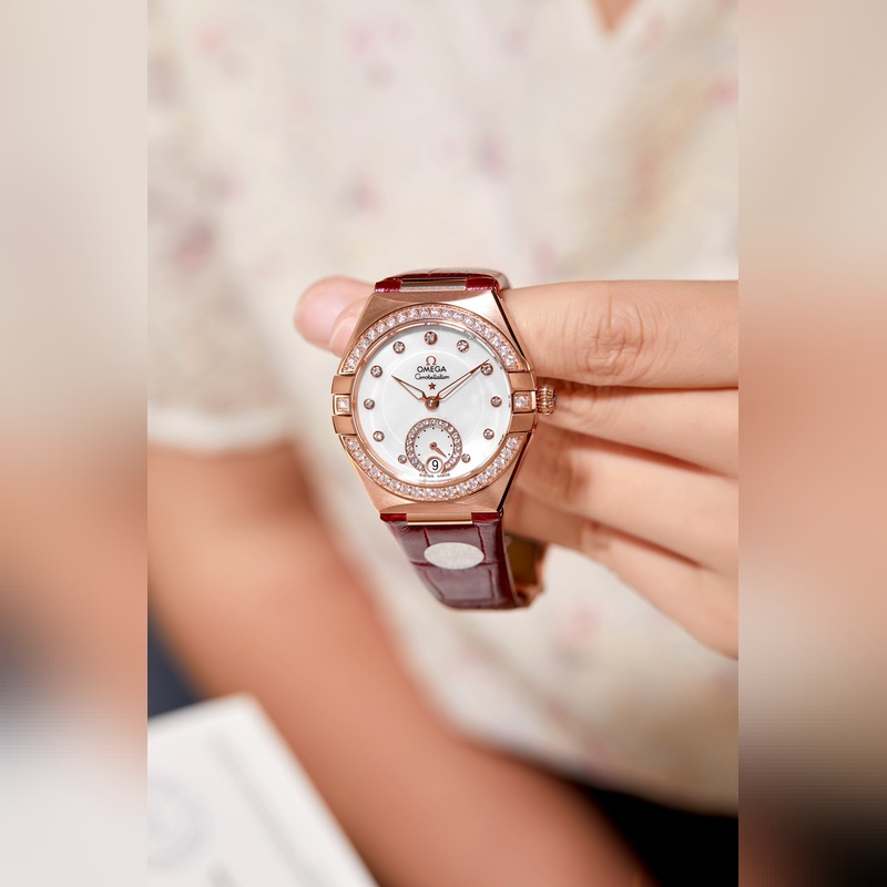 Omega Constellation Women's Replica Watch Fifth Generation Premium Quality and Elegant Design-6