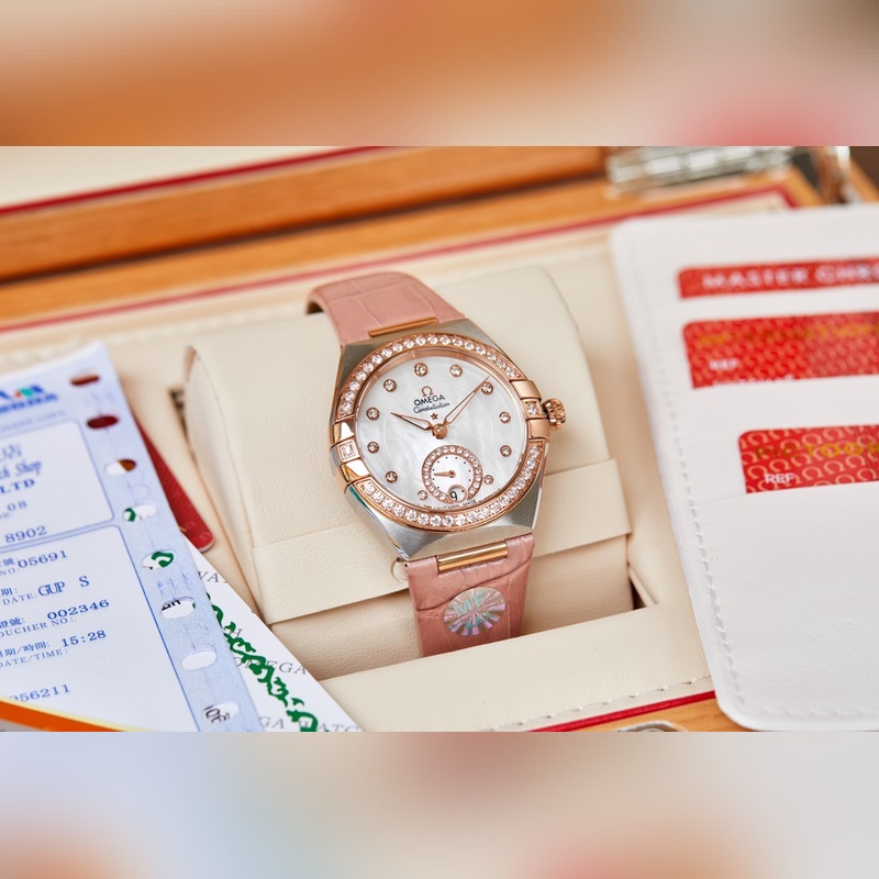 Omega Constellation Fifth Generation Ladies Replica Watch-3