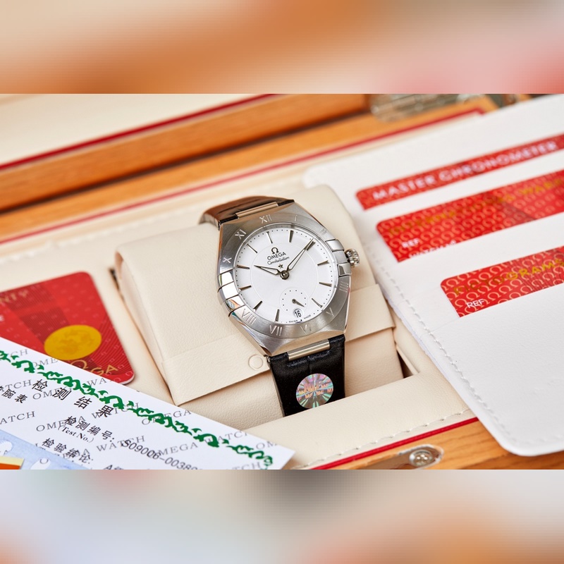 Omega Constellation Fifth Generation Ladies Replica Watch-7