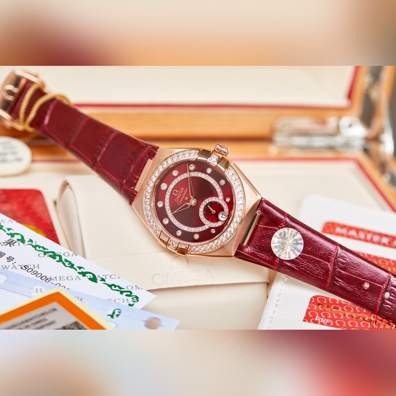 Omega Constellation Fifth Generation Ladies Replica Watch New Release with Premium Quality-4