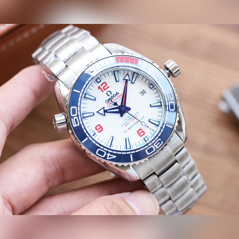 Official Omega Seamaster Planet Ocean 2022 Model Adjustable Steel Bracelet-2