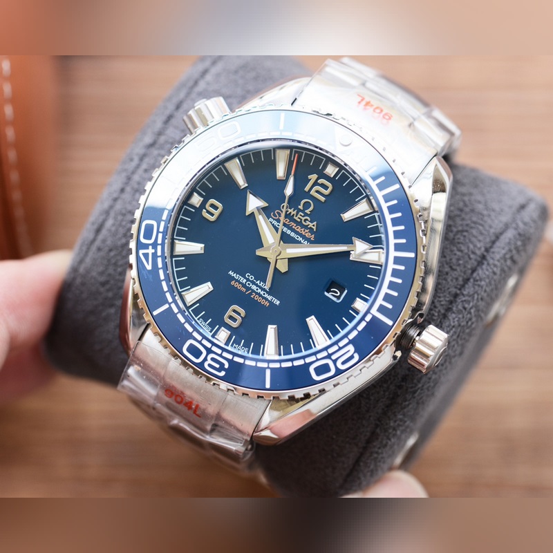 Official Omega Seamaster Planet Ocean 2022 Model Adjustable Steel Bracelet-5