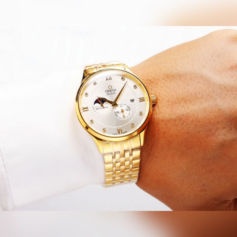 Omega Constellation Series Waterproof 5ATM Custom 8219 Movement-2