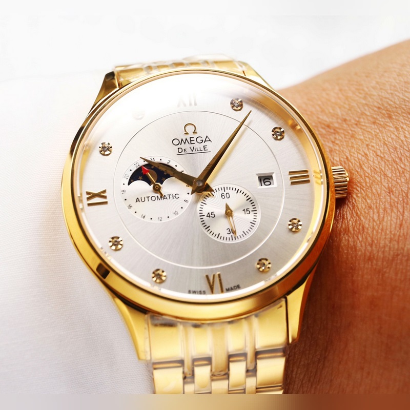 Omega Constellation Series Waterproof 5ATM Custom 8219 Movement-3