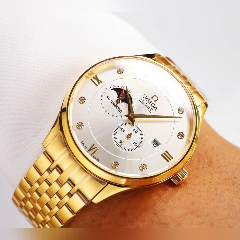 Omega Constellation Series Waterproof 5ATM Custom 8219 Movement-5