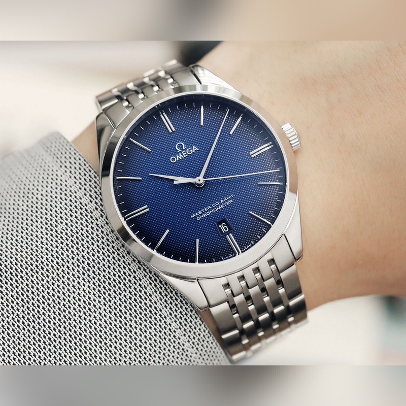 Omega De Ville Hour Vision Original Textured Dial Precision Design-2