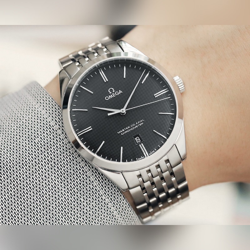 Omega De Ville Hour Vision Original Textured Dial Precision Design-3