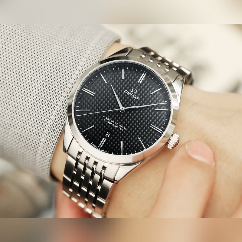 Omega De Ville Hour Vision Original Textured Dial Precision Design-4