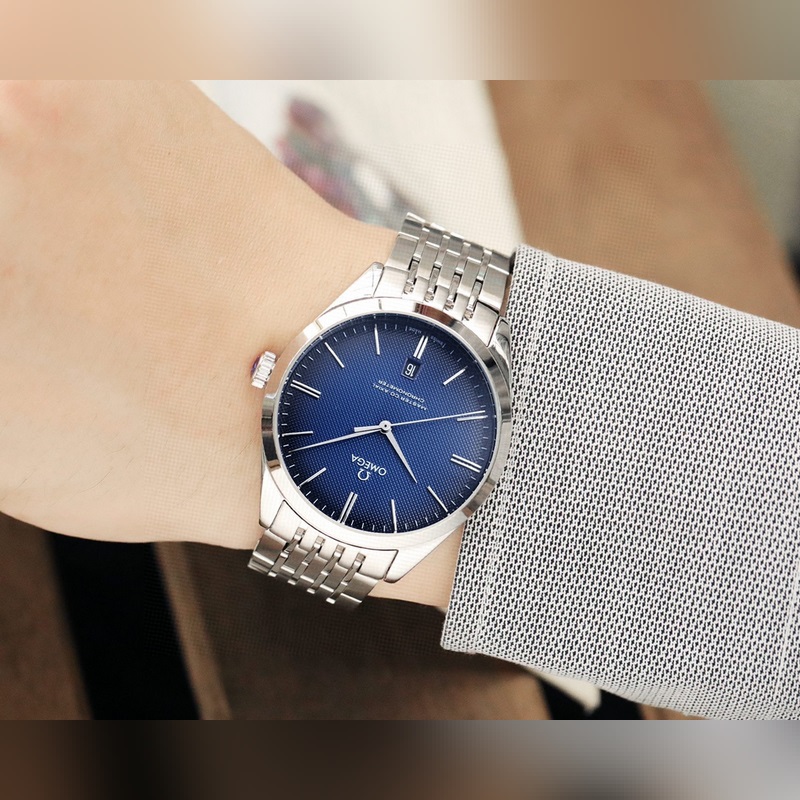 Omega De Ville Hour Vision Original Textured Dial Precision Design-5