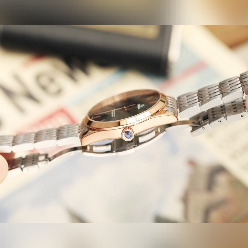 Omega De Ville Co-Axial Original 3D Textured Dial Synchronised Hands-6