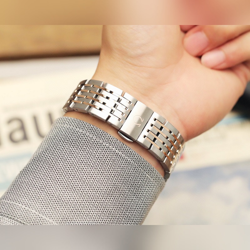 Omega De Ville Co-Axial Original 3D Textured Dial Synchronised Hands-7