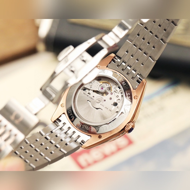 Omega De Ville Co-Axial Original 3D Textured Dial Synchronised Hands-8