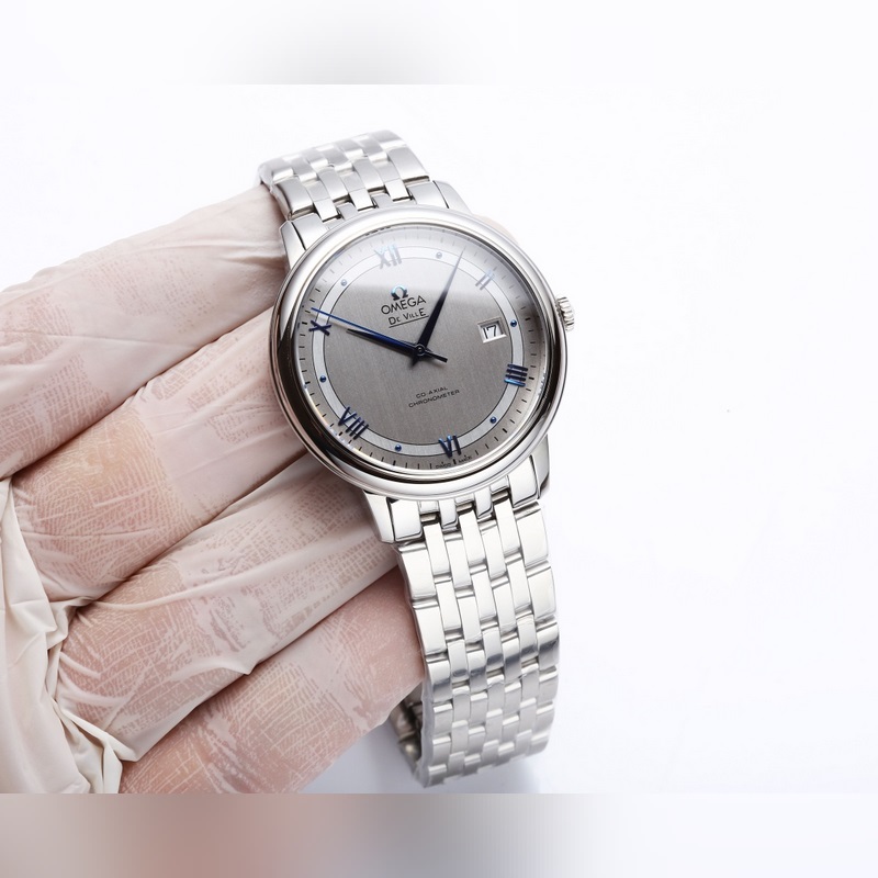 Omega De Ville DE VI 120m Water Resistant Replica Watch-8