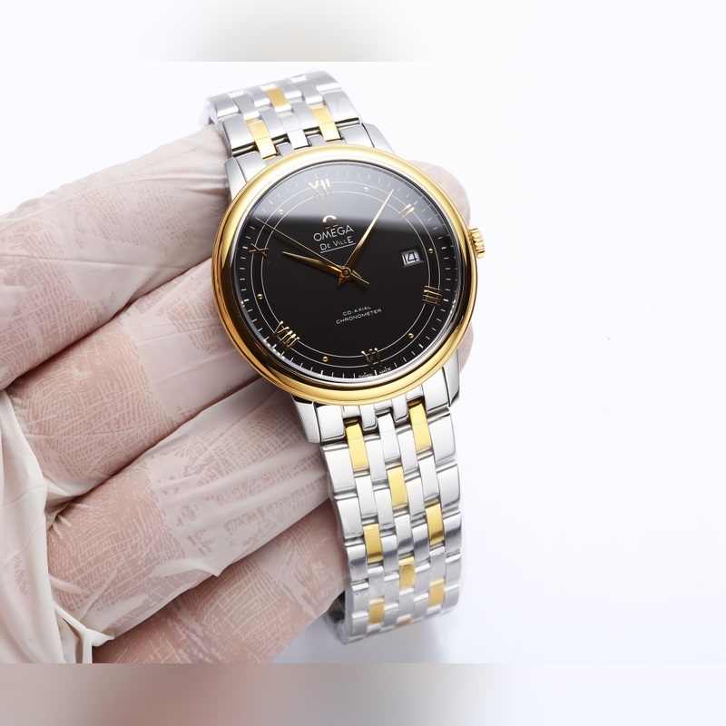 Omega De Ville CO-AXIAL 120m Water Resistant Replica Watch-8